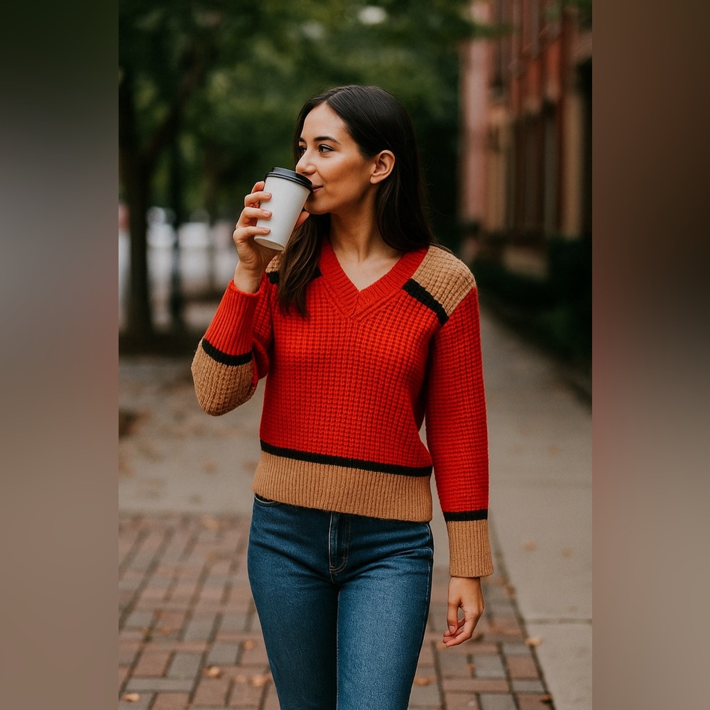 Marni x Uniqlo || Colorblocked Sweater